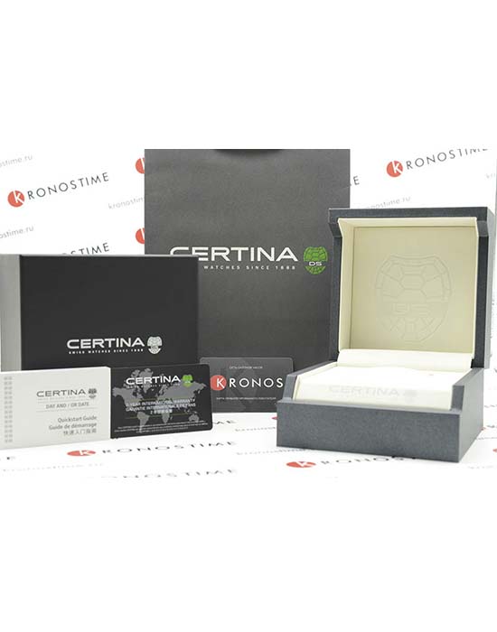 Certina Certina DS First C014.417.44.081.00,  швейцария мужские часы на браслете титановый боковой вид