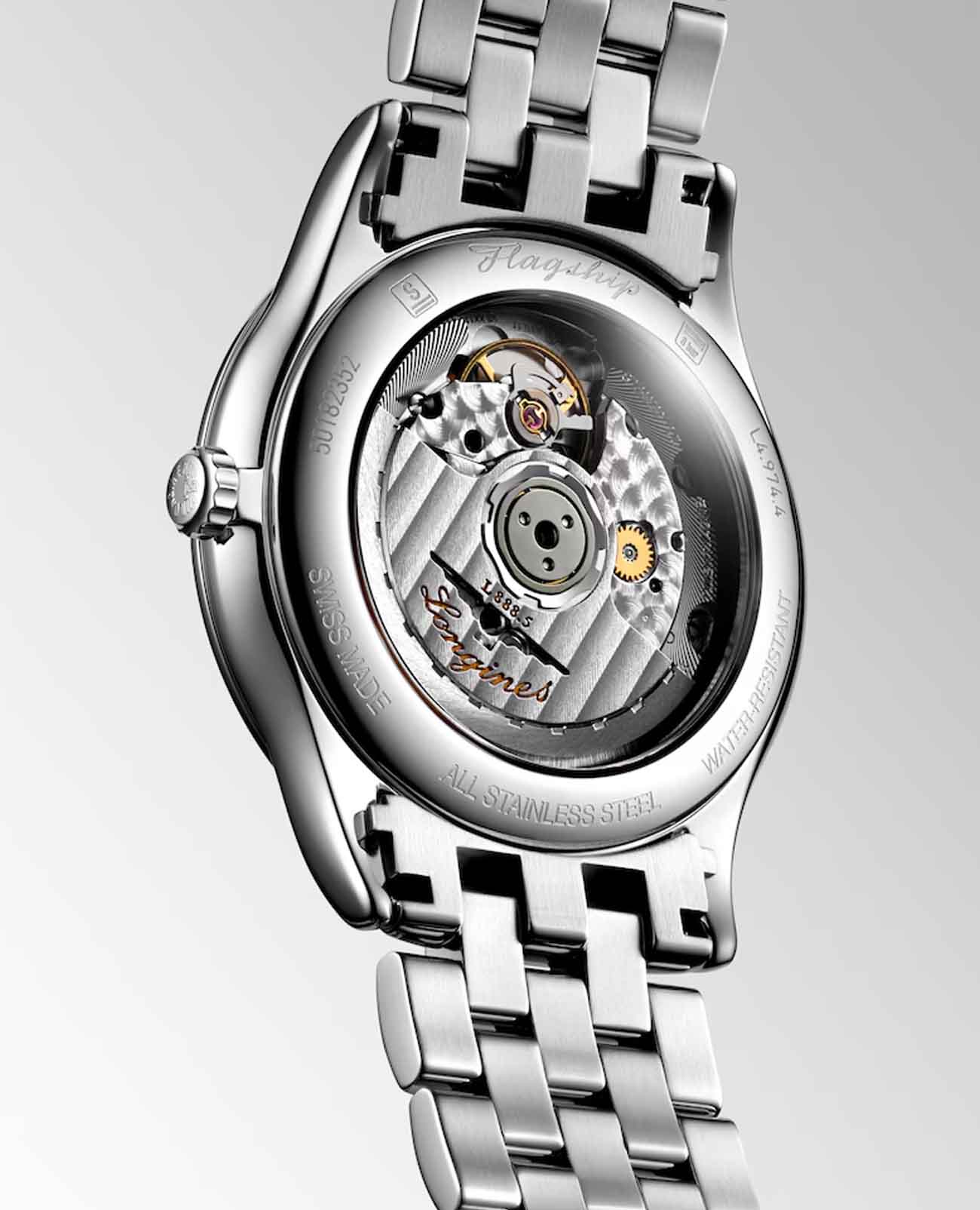 Longines Longines Flagship L4.974.4.92.6 , наручные женские часы фото под углом