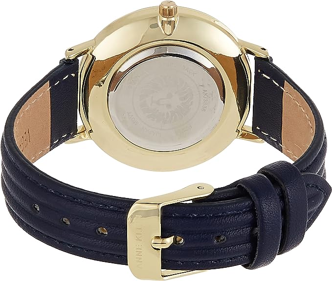 Anne Klein 3836GPNV женские часы застежка крупным планом