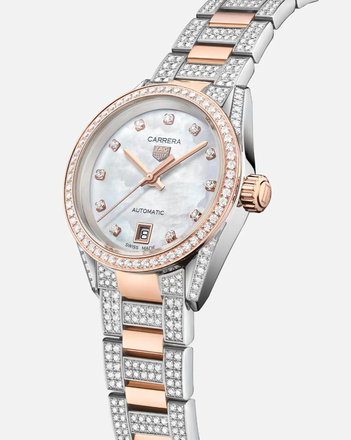 TAG Heuer TAG Heuer Carrera Date WBN2451.BD0567  - задняя крышка металл сталь корпуса, швейцария часы