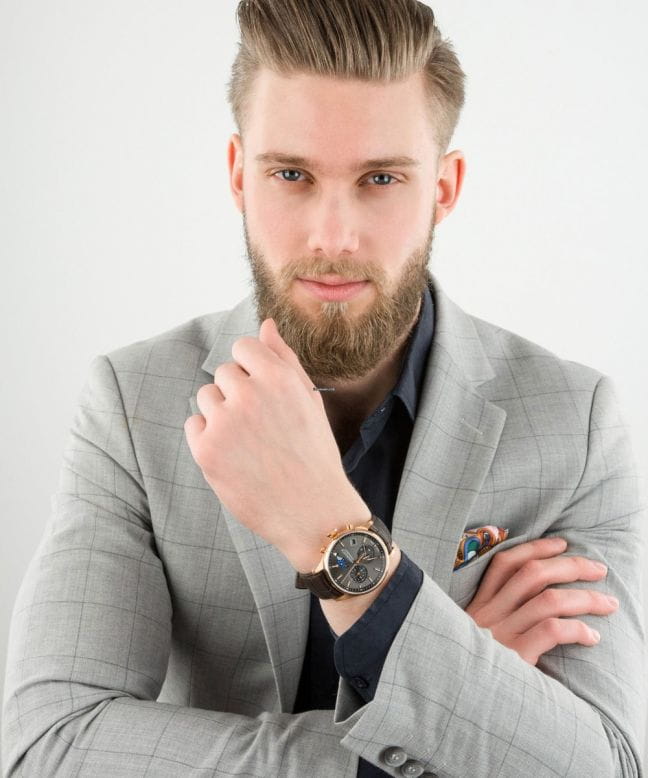 Aerowatch Aerowatch Les Grandes Classiques 78990 RO02 , наручные мужские часы фото под углом