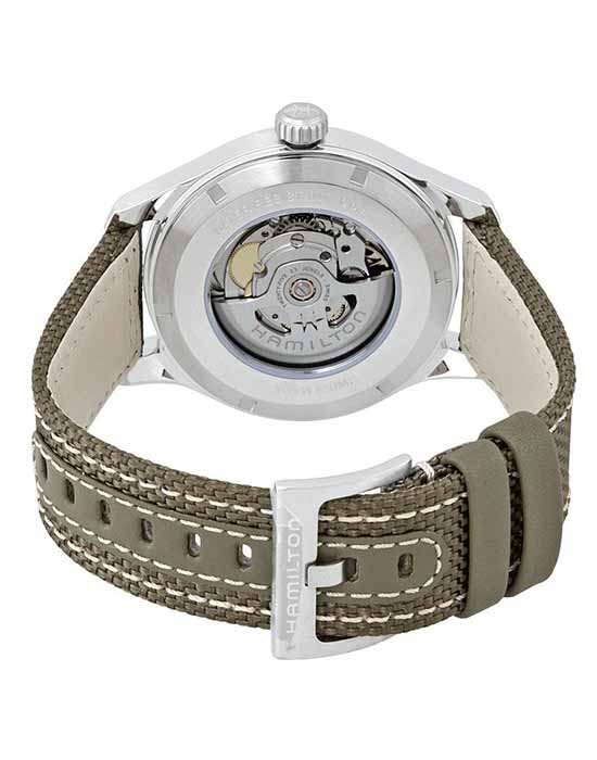 Hamilton H70535081 мужские часы застежка крупным планом