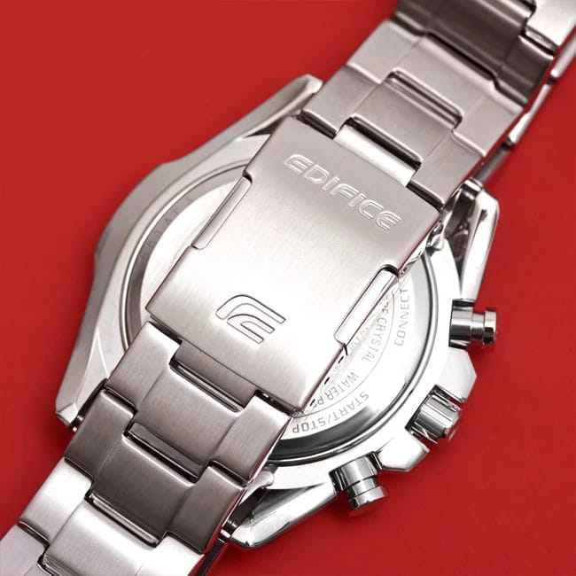 Casio Casio Edifice EQB-1000XD-1A мужские часы черный циферблат на запястье