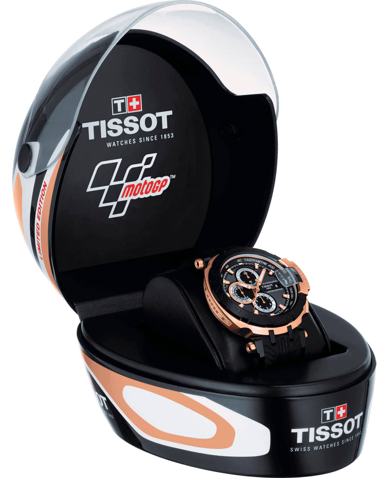 Tissot T0924272706101 мужские часы застежка крупным планом
