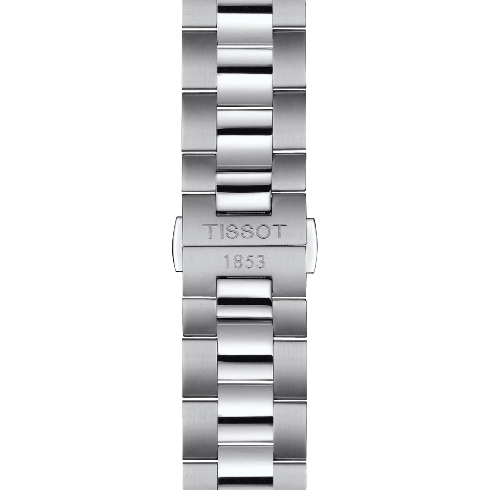 Tissot Tissot Gentleman Powermatic 80 Silicium T127.407.11.031.01 механические мужские часы часы крупный план серебристый циферблата