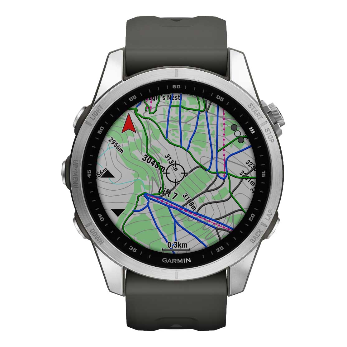 Garmin Garmin Fenix 7s 010-02539-01 мужские часы цветной циферблат на запястье