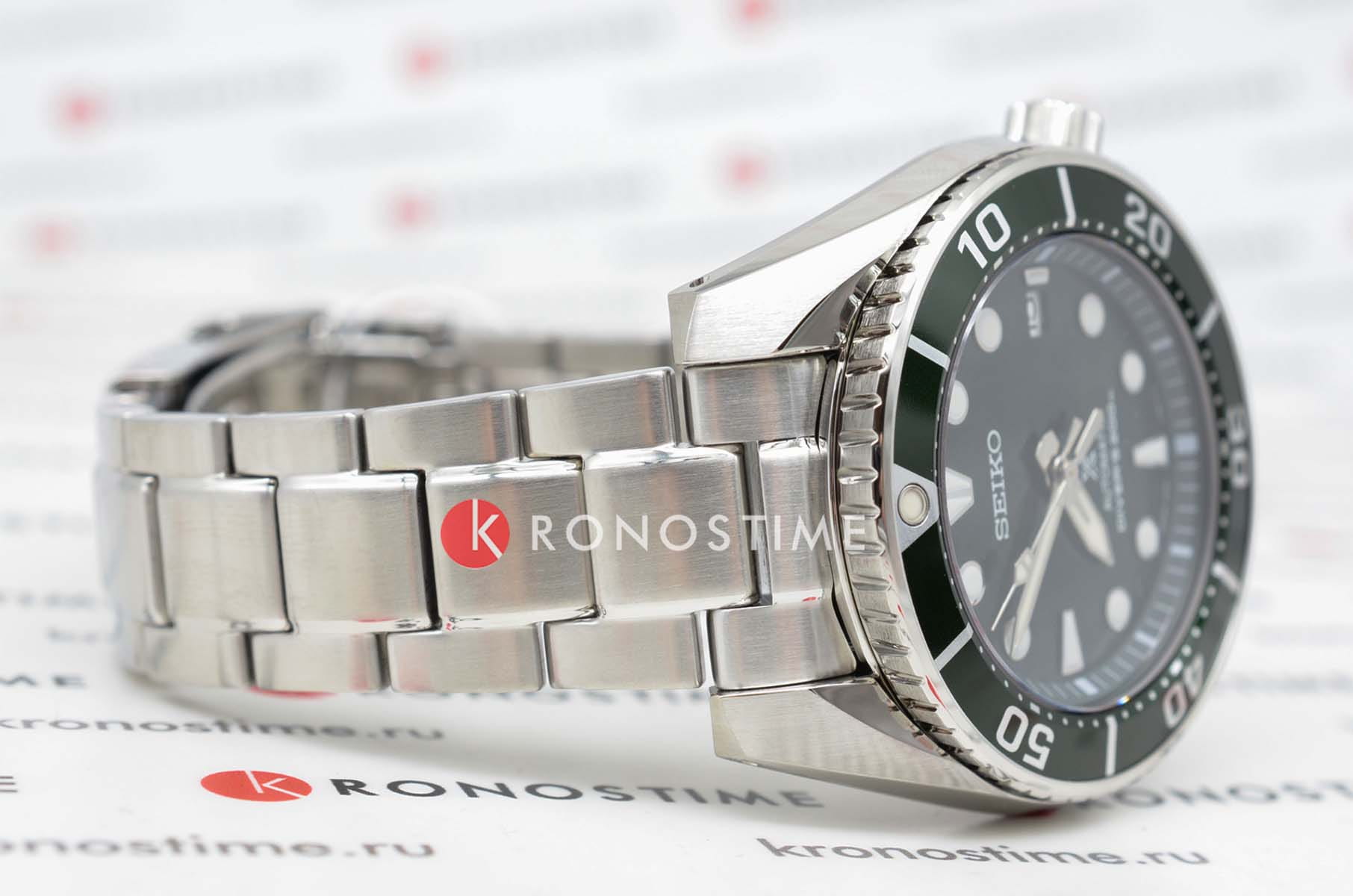 Seiko Seiko Prospex SPB103J1 мужские часы зеленый циферблат на запястье