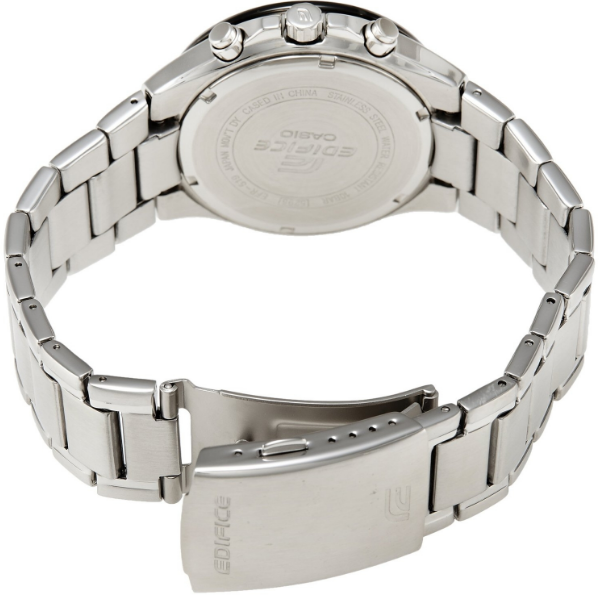 Casio Casio Edifice EFR-519D-1A, edifice япония мужские часы на браслете 18-каратное желтое золото боковой вид
