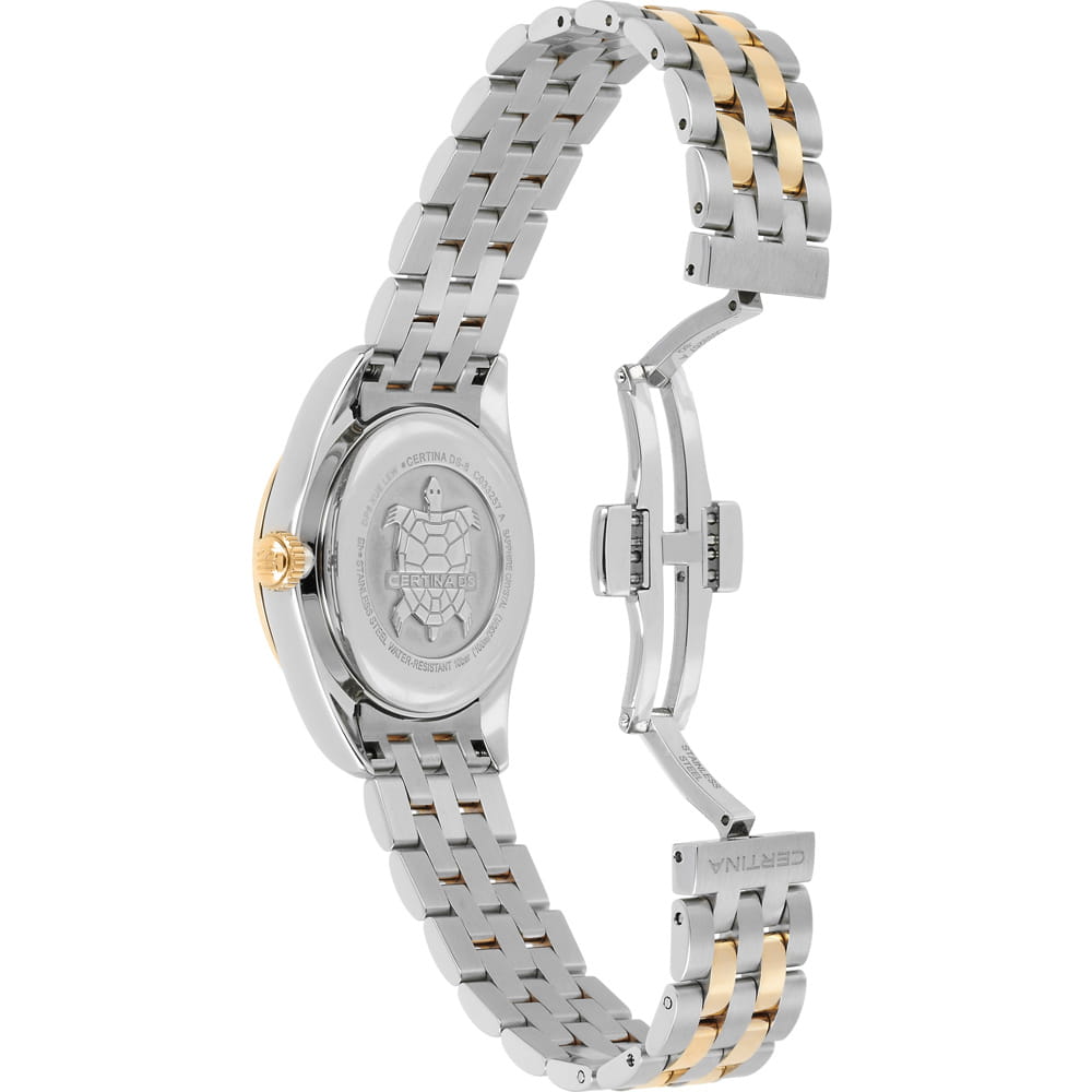 Certina Certina DS-8 Lady Chronograph C033.234.22.088.00 DS 8 — детали корпуса и сталь c pvd покрытием