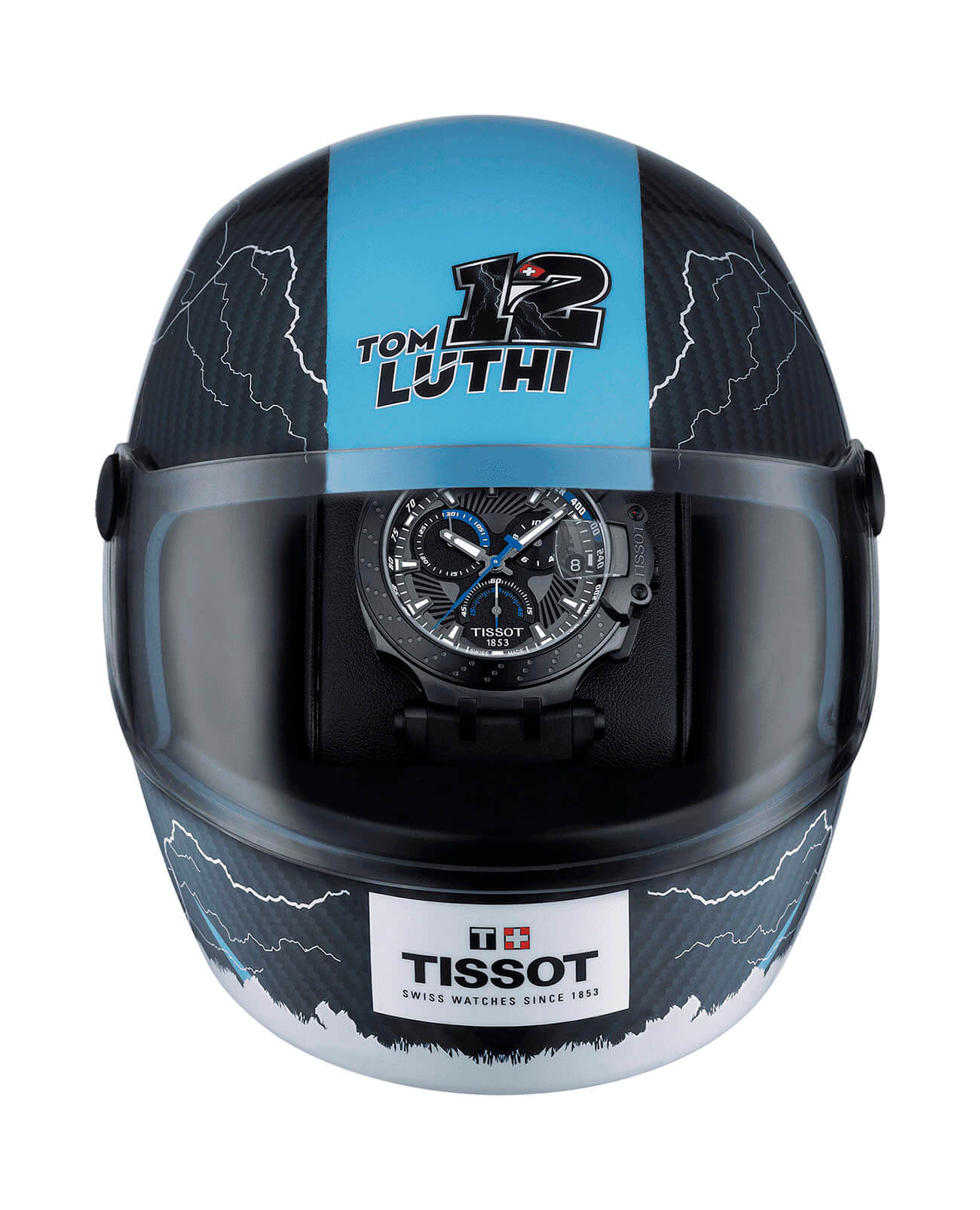 Tissot Tissot T-Race Thomas Luthi T115.417.37.061.02 T Race - задняя крышка сталь металл корпуса, швейцария часы