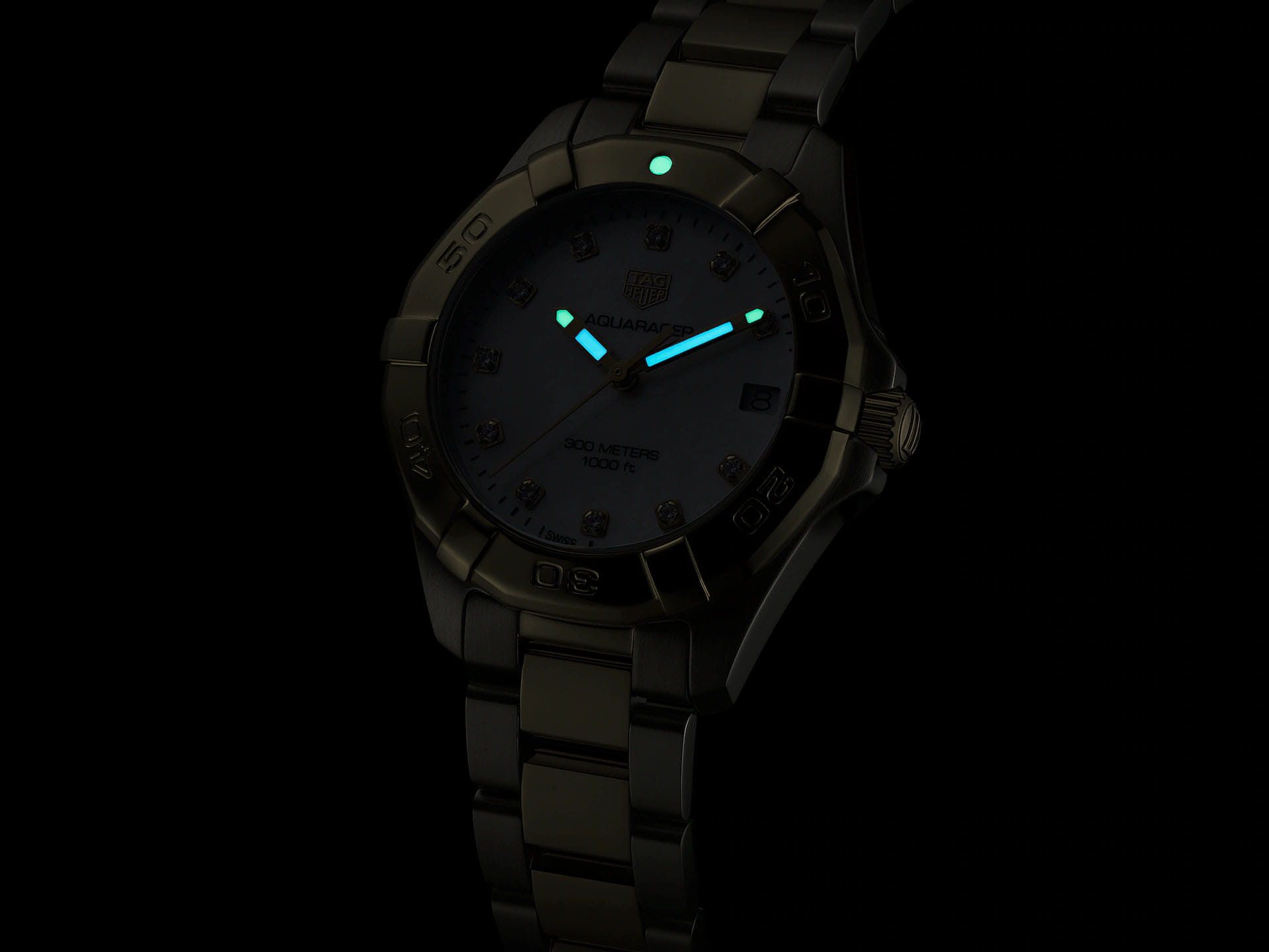 TAG Heuer TAG Heuer Aquaracer WBD1322.BB0320  - задняя крышка металл сталь корпуса, швейцария часы