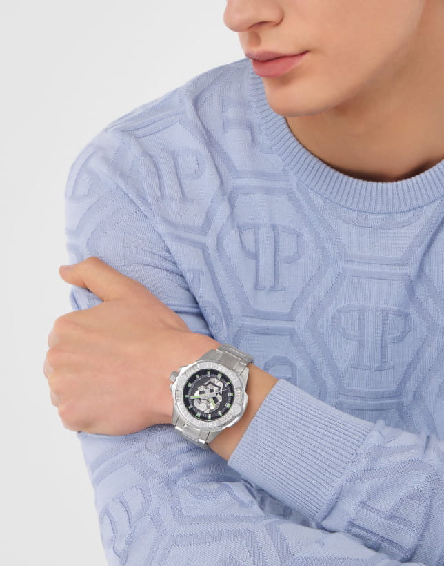 Philipp Plein Philipp Plein The Skull PWAAA2725 , наручные мужские часы фото под углом