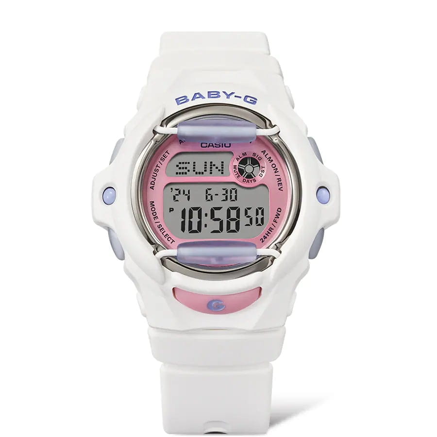 Casio Casio Baby-G BG-169PB-7DR (BG-169PB-7), baby-g япония женские часы на браслете пластик боковой вид