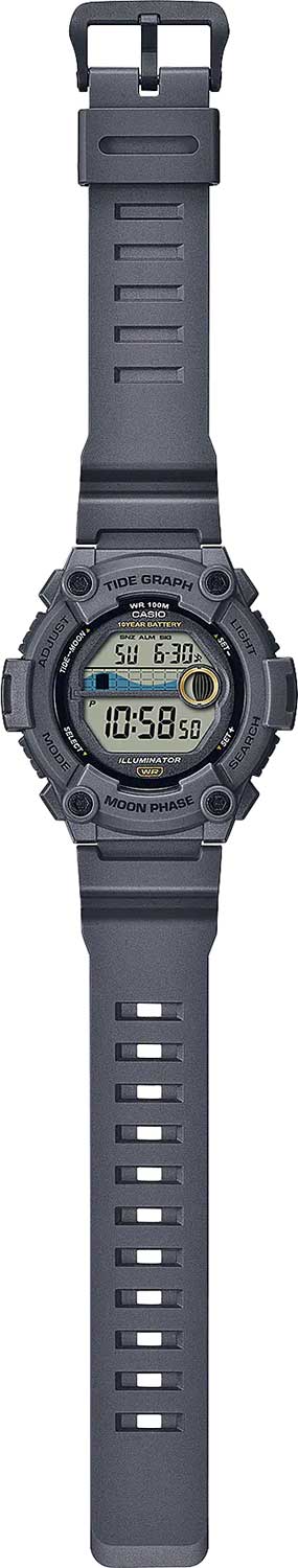 Casio Casio Collection WS-1300H-8AVEF кварцевые мужские часы часы крупный план  циферблата