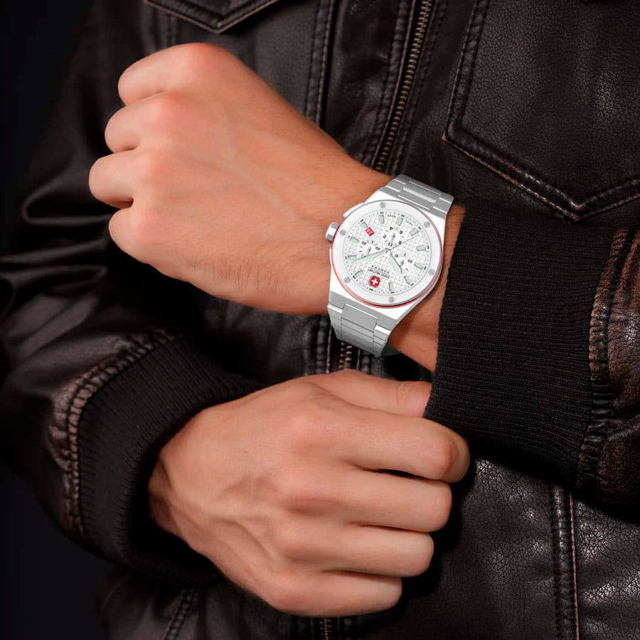 Swiss Military Hanowa Swiss Military Hanowa Sidewinder Ceramic SMWGI0002284 мужские часы белый циферблат на запястье