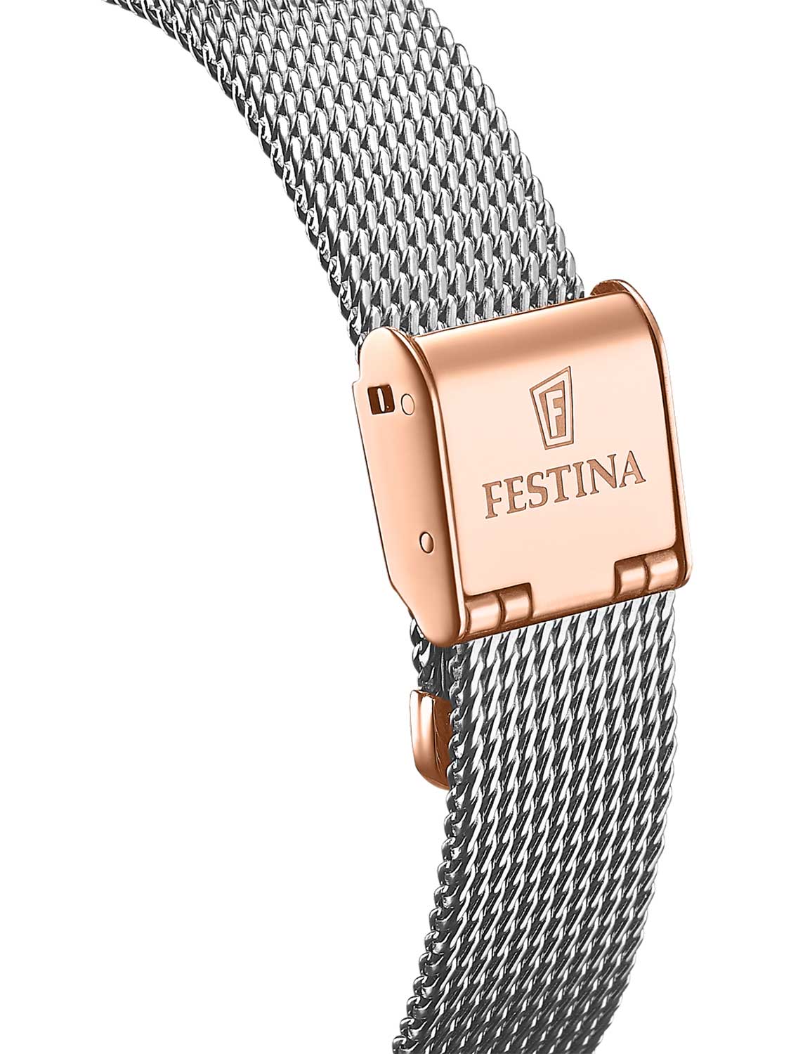 Festina Festina Automatic F20628/1,  испания женские часы на браслете нержавеющая сталь 316l боковой вид