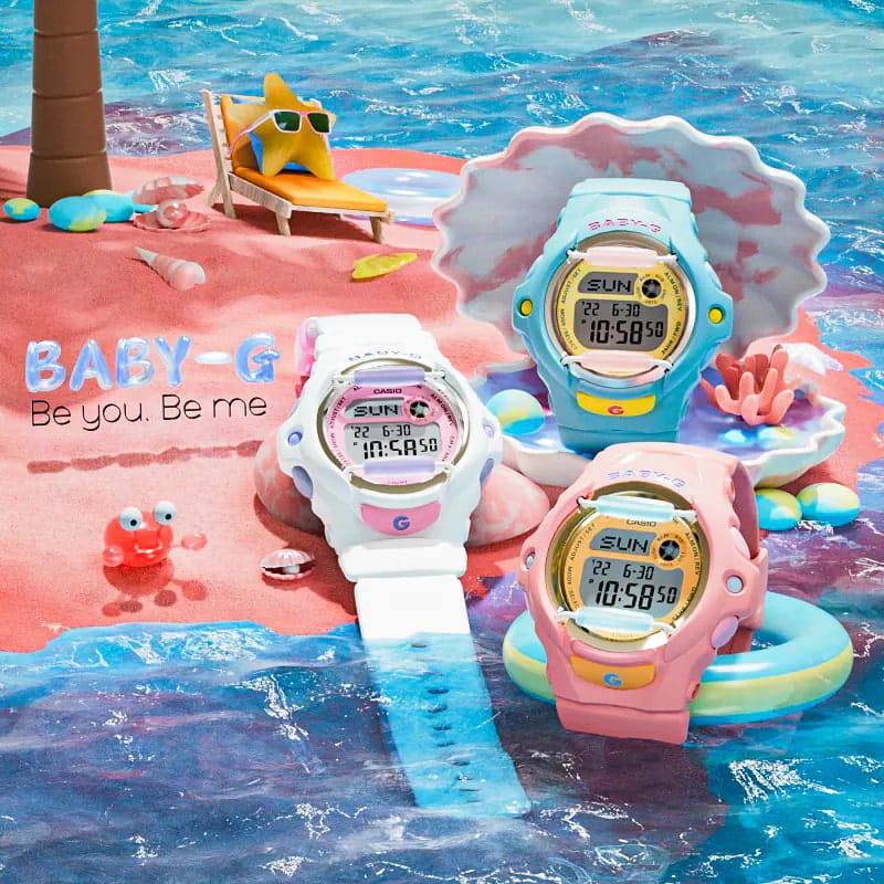 Оригинальные часы Casio Casio Baby-G BG-169PB-7DR (BG-169PB-7) кварцевые калибр механизма  общий вид