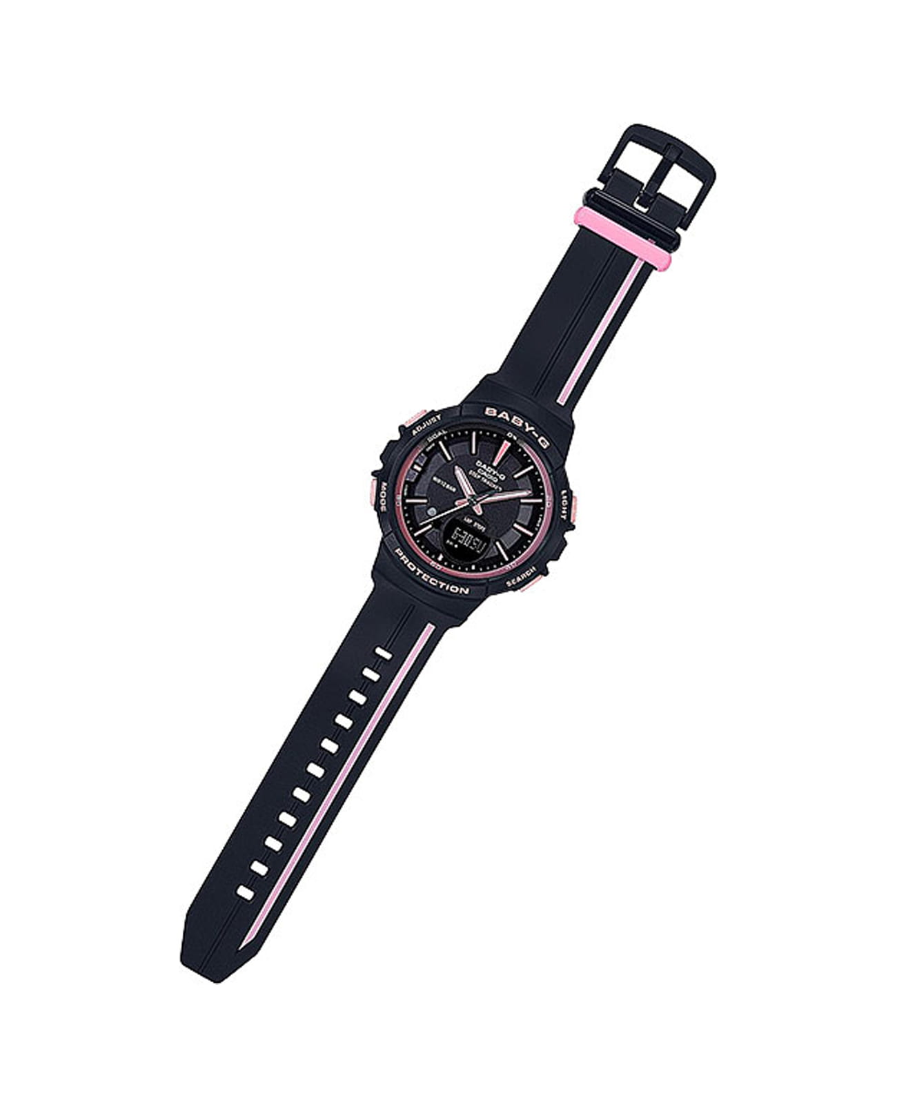 Casio Casio Baby-G BGS-100RT-1A женские часы черный циферблат на запястье