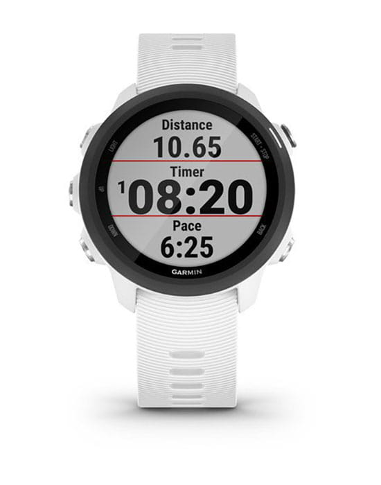 Garmin Garmin Forerunner 245 Music 010-02120-31 электронные мужские часы часы крупный план цветной циферблата