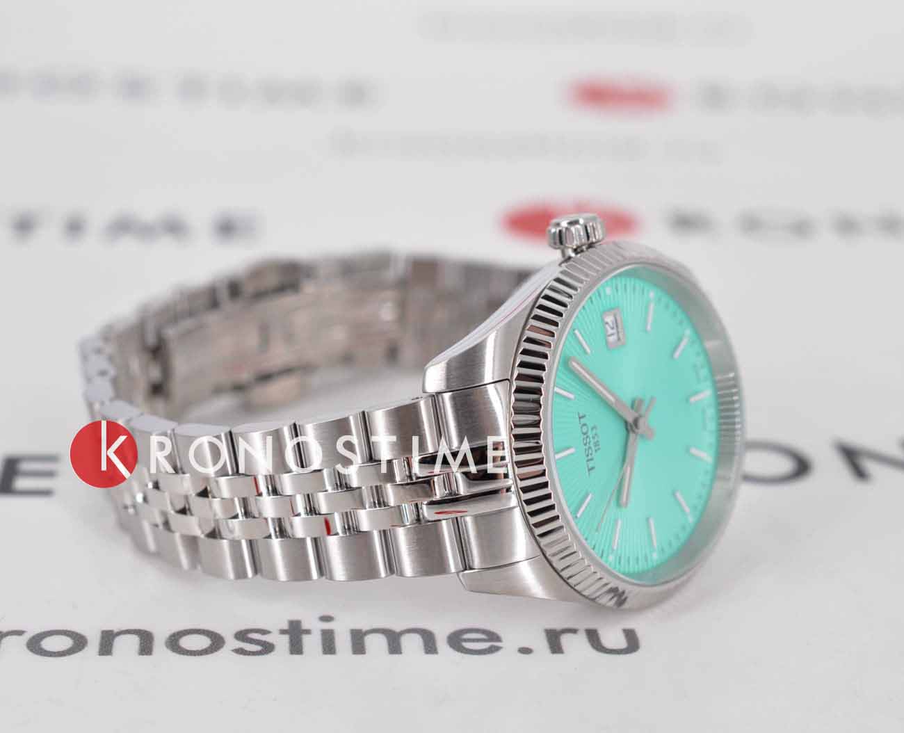 Tissot Tissot Ballade 34mm T156.210.11.091.00, t-classic швейцария женские часы на браслете нержавеющая сталь боковой вид