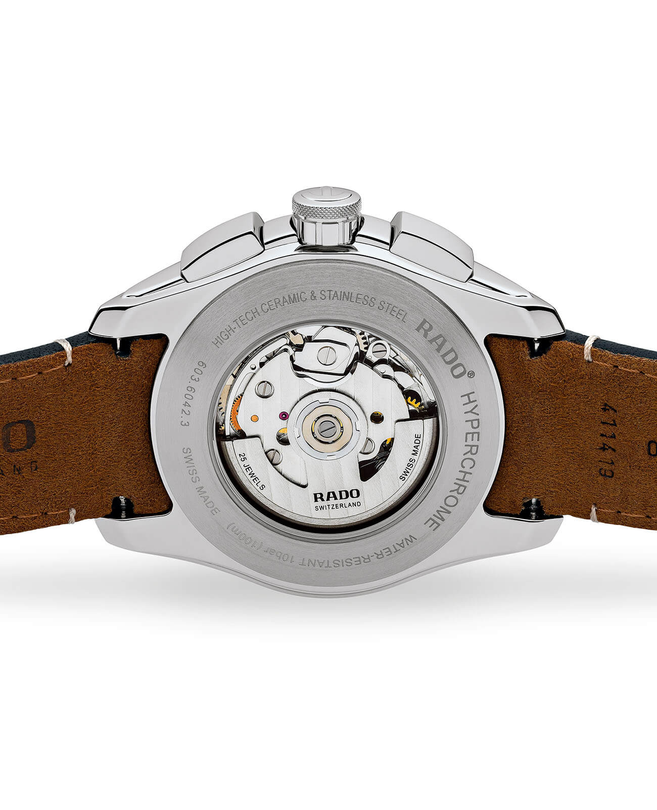 Rado Rado Hyperchrome Automatic Chronograph R32042155 Automatic, наручные мужские часы фото под углом