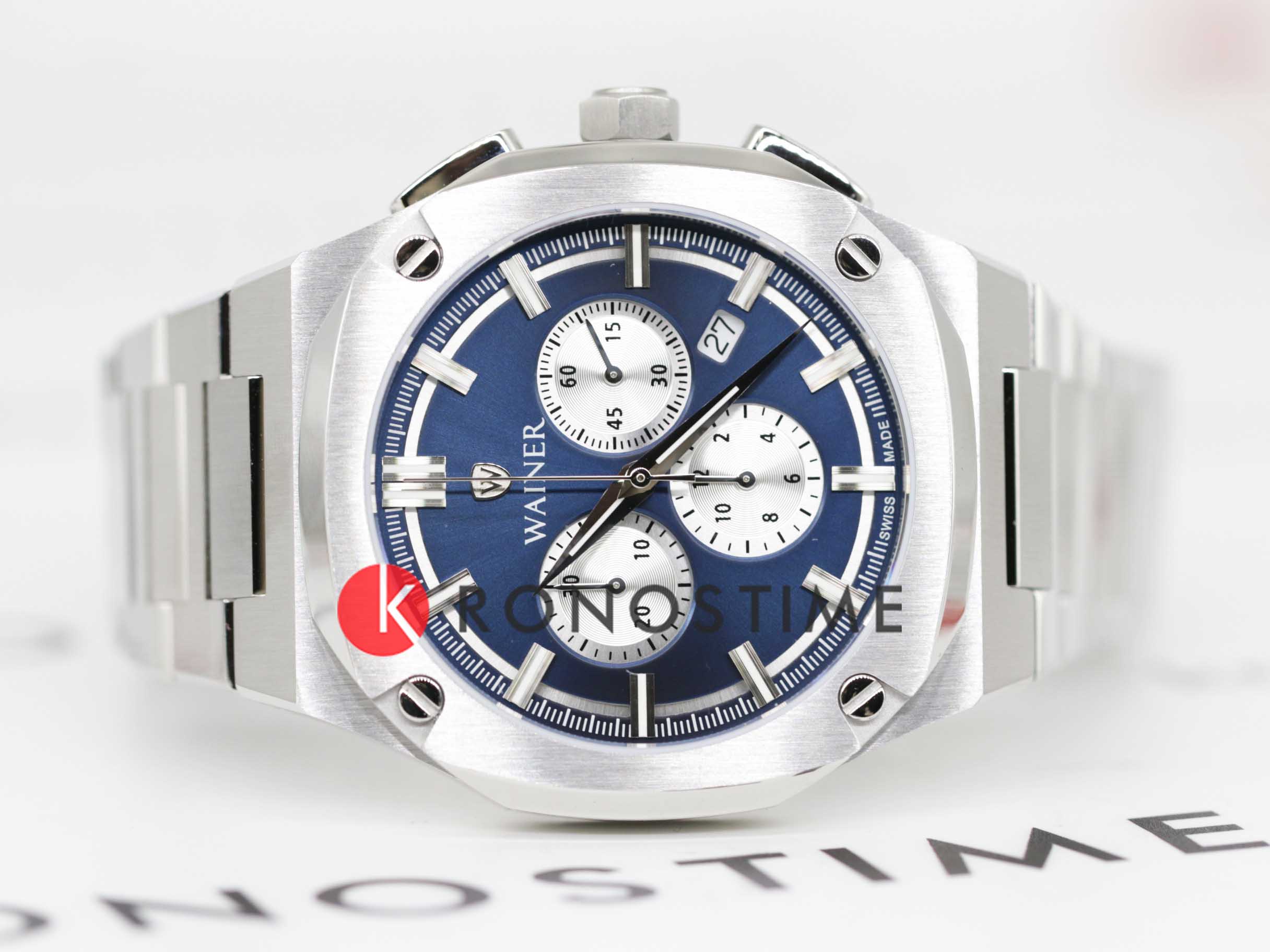 Wainer Wainer Wall Street WA.10000-A , наручные мужские часы фото под углом