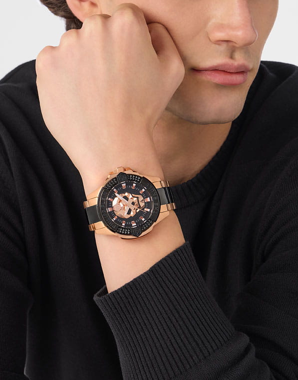 Оригинальные часы Philipp Plein Philipp Plein The Skull PWAAA3125 кварцевые калибр механизма seiko tmi общий вид