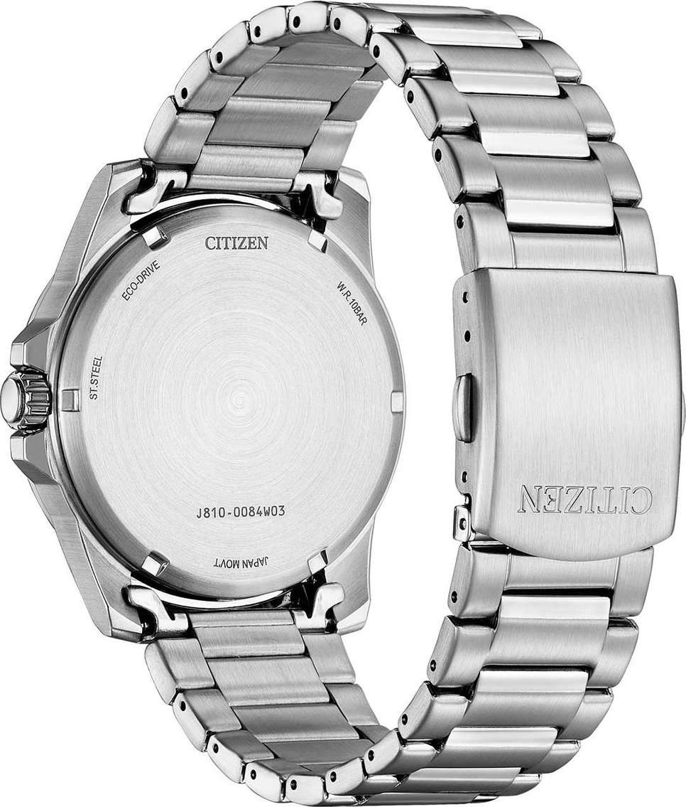 Citizen Citizen Eco-Drive AW1816-89X, eco-drive япония мужские часы на браслете нержавеющая сталь боковой вид