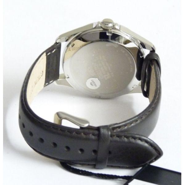 Orient Orient ER2D009B (FER2D009B), classic automatic япония мужские часы на браслете кожа + текстиль боковой вид