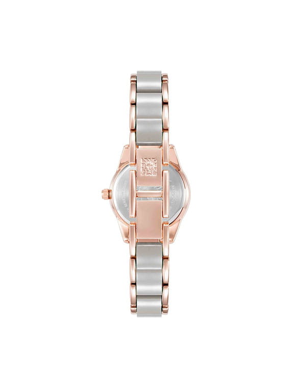 Anne Klein Anne Klein Plastic 3212TPRG,  сша женские часы на браслете сталь c pvd покрытием + пластик боковой вид