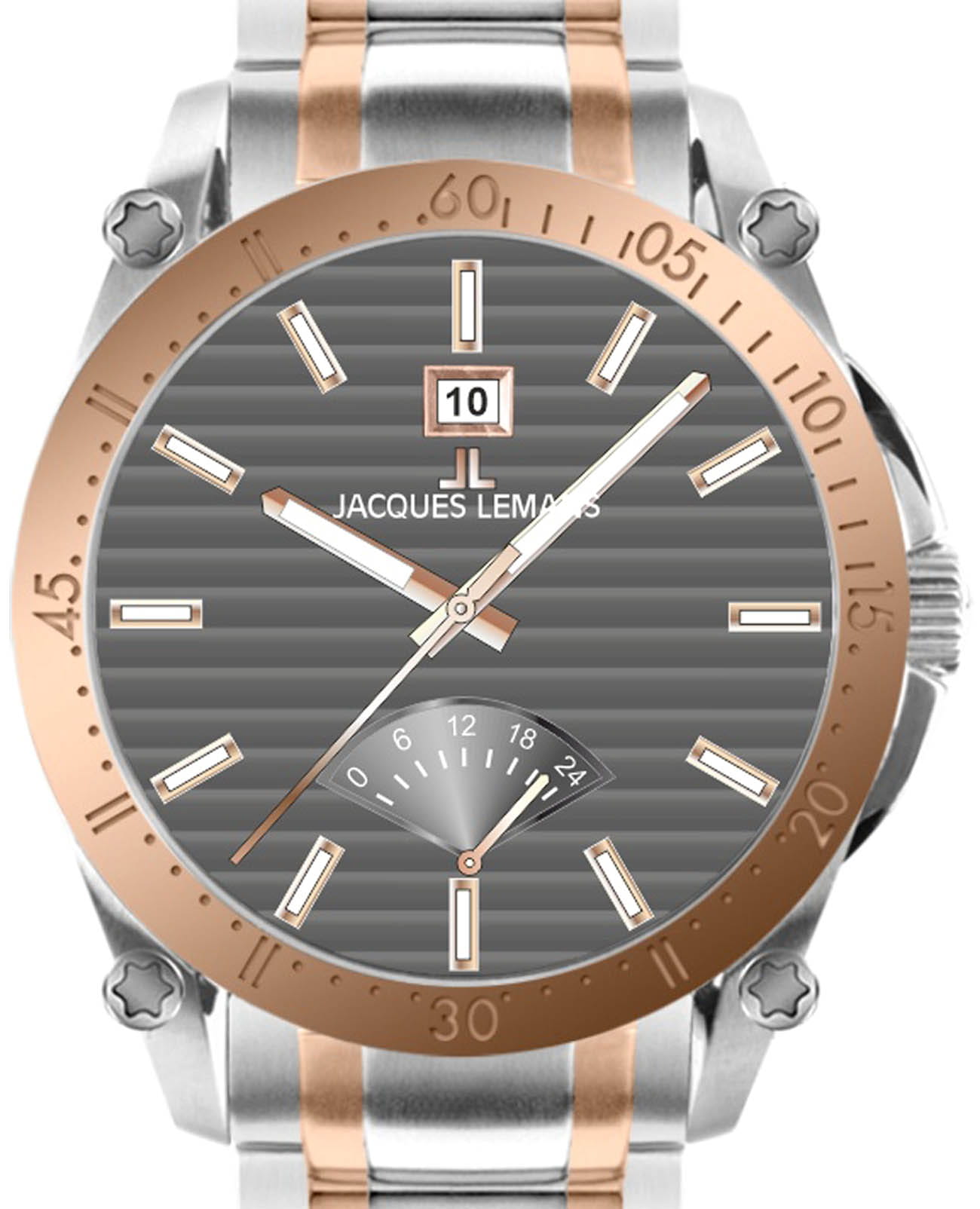 Jacques Lemans Jacques Lemans Derby 1-2202O , наручные мужские часы фото под углом
