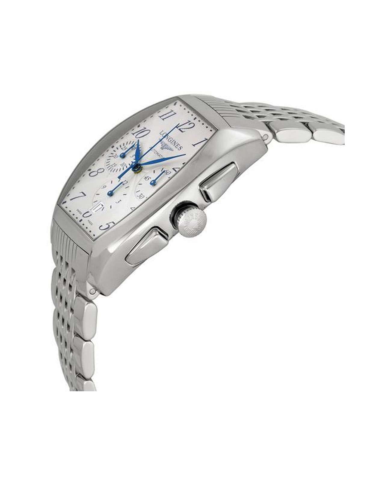 Longines Longines Evidenza L2.643.4.73.6, evidenza швейцария мужские часы на браслете нержавеющая сталь боковой вид