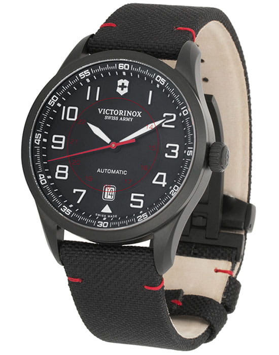 Оригинальные часы Victorinox Victorinox 241720 механические калибр механизма eta 2824-2 общий вид