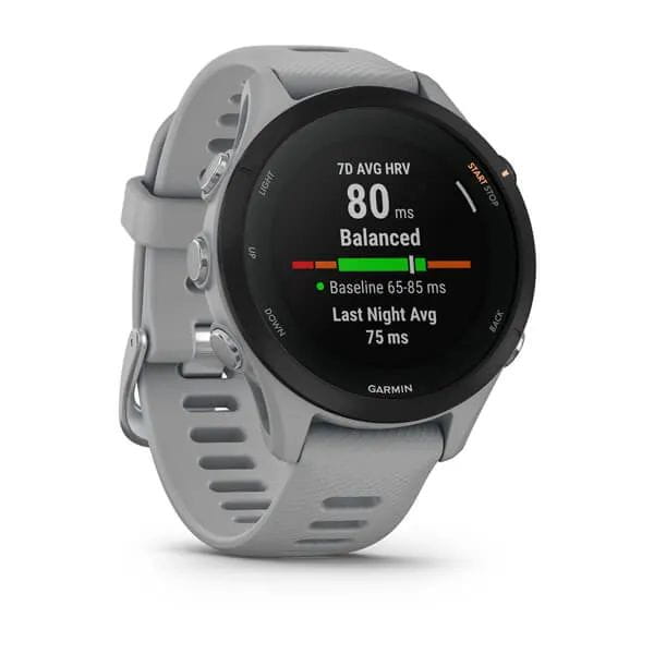 Garmin Garmin Forerunner 255S 010-02641-12 электронные мужские часы часы крупный план  циферблата