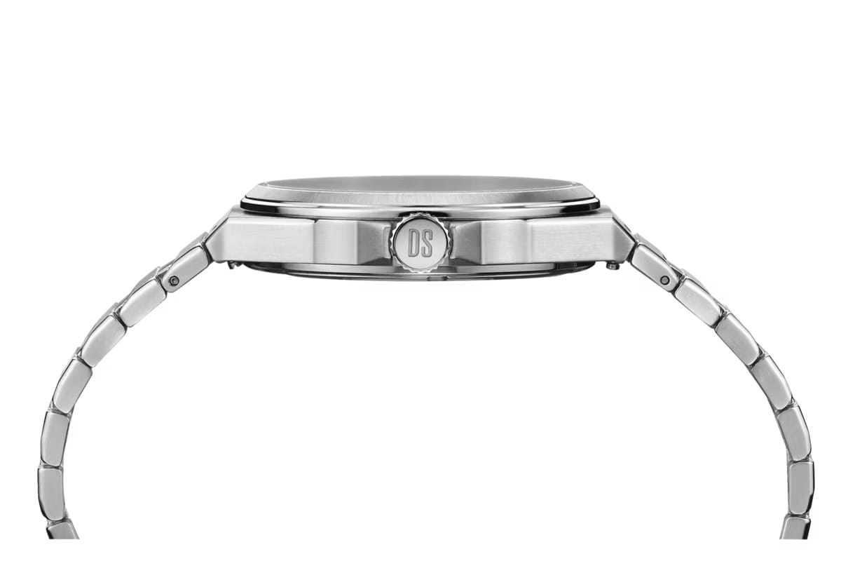Certina Certina DS-7 Quartz C043.410.11.041.00  — детали корпуса и нержавеющая сталь