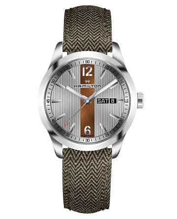Hamilton Broadway Day Date Quartz H43311985