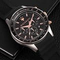 Maserati Maserati Sfida Chrono R8871640002 мужские часы черный циферблат на запястье