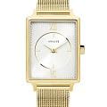 Amalys Amalys Hepburn AMW-131  AMW-131 кварцевые женские часы  белый циферблат, браслет нержавеющая сталь с pvd-покрытием — вид спереди