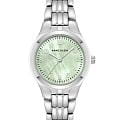 Anne Klein Anne Klein Metals 5491MISV  5491MISV кварцевые женские часы  зеленый циферблат, браслет нержавеющая сталь — вид спереди