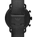Emporio Armani Emporio Armani AR11264  итальянские мужские часы на браслете сталь с ip покрытием боковой вид