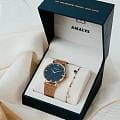 Amalys Amalys Giftboxes AMW-191  бельгийские женские часы на браслете нержавеющая сталь с pvd-покрытием боковой вид