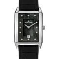 Jacques Lemans Jacques Lemans Torino 1-2159E  1-2159E кварцевые мужские часы  черный циферблат, браслет кожаный — вид спереди