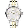 Amalys Amalys Watson AMW-163  AMW-163 кварцевые женские часы  белый циферблат, браслет нержавеющая сталь с pvd-покрытием — вид спереди
