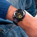Guess Guess Axle GW0488G3 кварцевые мужские часы часы, крупный план черный циферблат