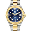 TAG Heuer TAG Heuer Aquaracer Professional 300 WBD2120.BB0930  WBD2120.BB0930 механические мужские часы  синий циферблат, браслет нержавеющая сталь с pvd-покрытием — вид спереди