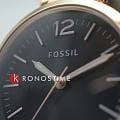 Fossil Fossil Carlie  ES3077 кварцевые женские часы часы, крупный план черный циферблат
