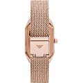 Emporio Armani Emporio Armani AR11347  итальянские женские часы на браслете сталь с ip покрытием боковой вид