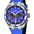 Festina Festina Chrono Bike F20671/3  F20671/3 кварцевые мужские часы  фиолетовый циферблат, браслет каучук — вид спереди