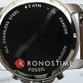 Fossil Fossil Bannon  FS4813IE кварцевые мужские часы часы, крупный план черный циферблат
