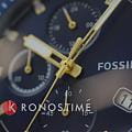 Fossil Fossil Dillinger FS5675  наручные мужские часы фото под углом.